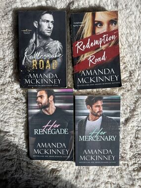 Book Bundle - Black, Red, Pink, Gray Covers
